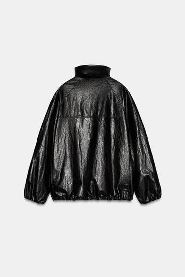 ZW COLLECTION BOMBER JACKET - Black by Zara