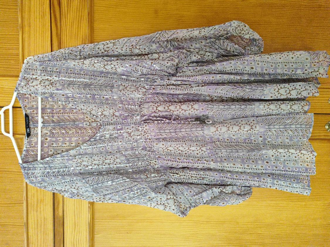 SEQUINNED BOHO DRESS - Image 4
