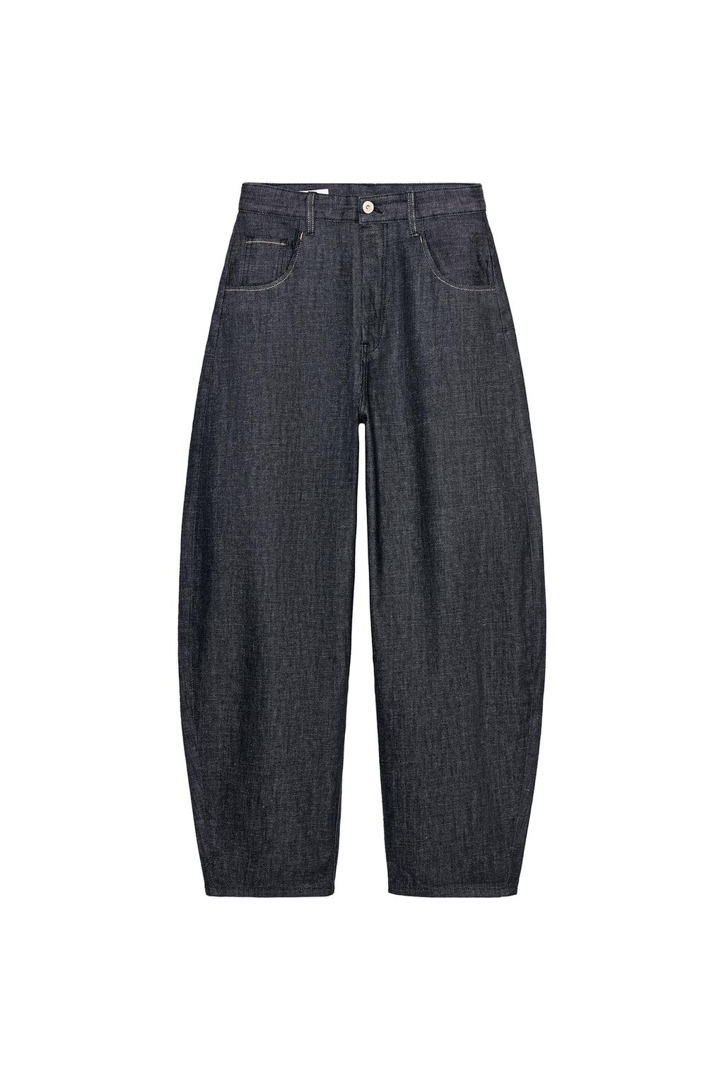 TRF HI-RISE BARREL JEANS - image 4