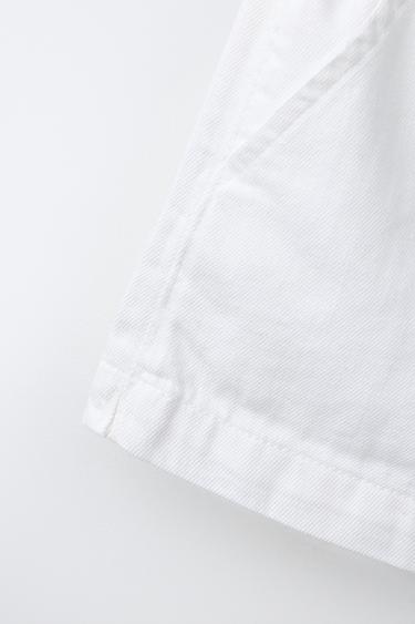 SHORT EN JEAN - Blanc de Zara - Image 3