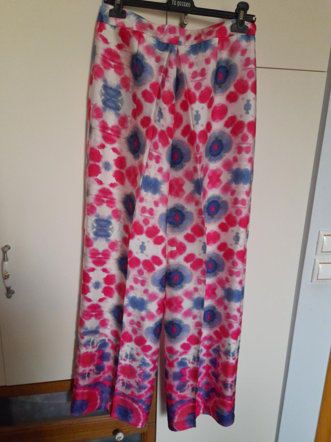 PRINTED FLOWING TROUSERS - Image 2