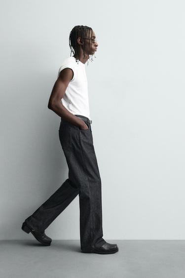 BOOTCUT STRAIGHT-LEG JEANS - Blue by Zara - Image 5