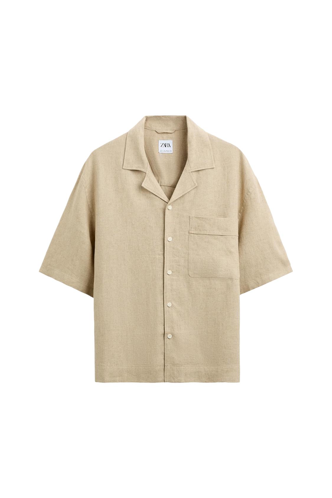 LINEN - VISCOSE SHIRT - Image 4