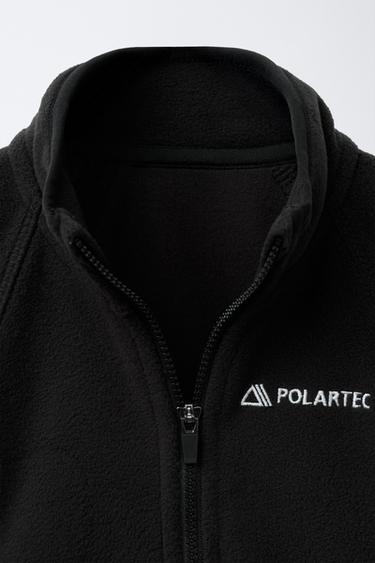 BLOUSON POLAIRE POLARTEC ® - Noir de Zara - Image 2