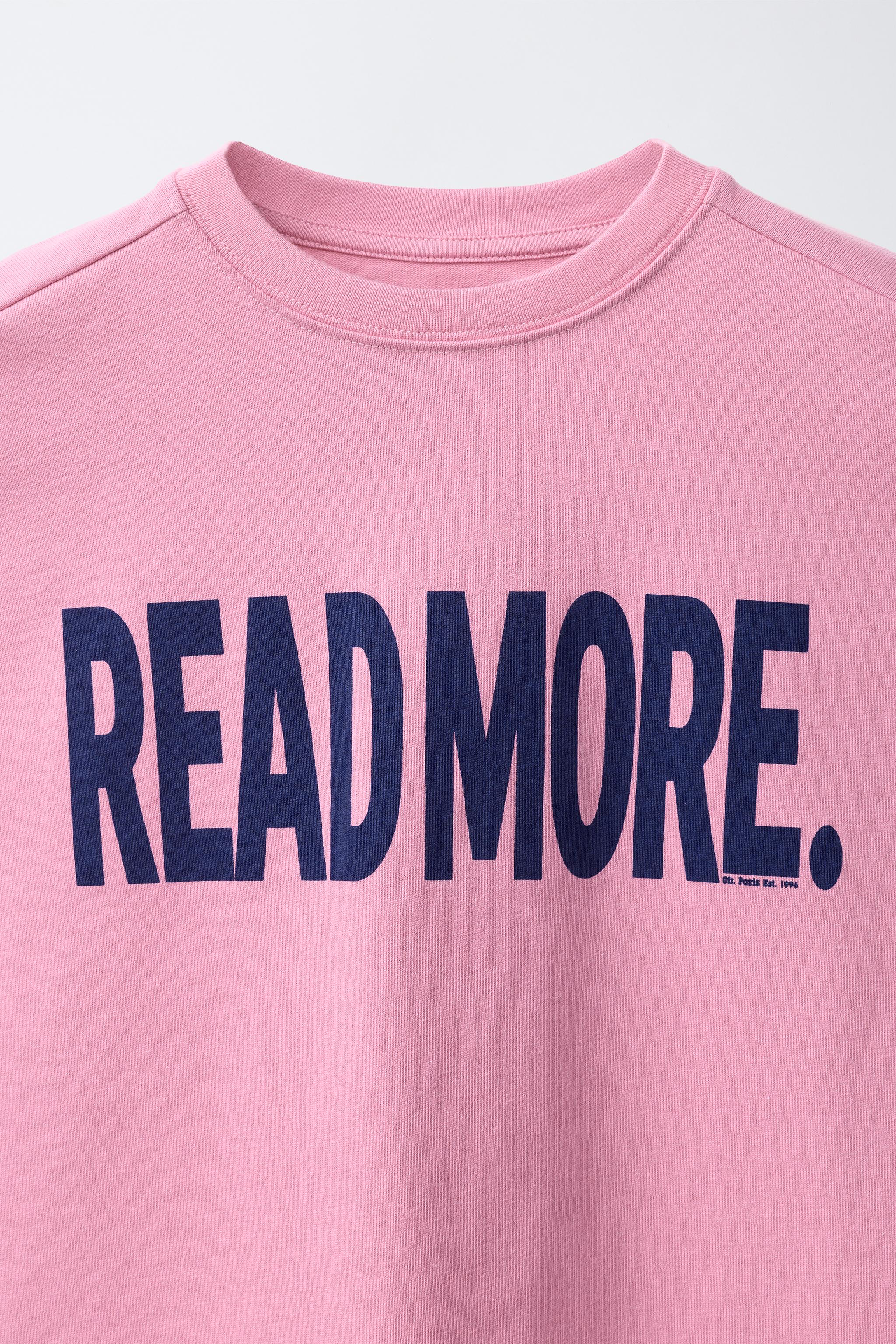 0FR. PARIS X ZARA TEXT PRINT T-SHIRT