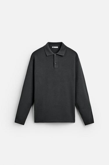 VİSKOZ KARIŞIMLI TRİKO POLO T-SHIRT_5