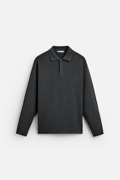 VİSKOZ KARIŞIMLI TRİKO POLO T-SHIRT_5