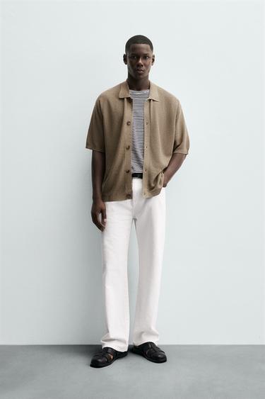 CAMISA PUNTO ESTRUCTURA - Piedra de Zara
