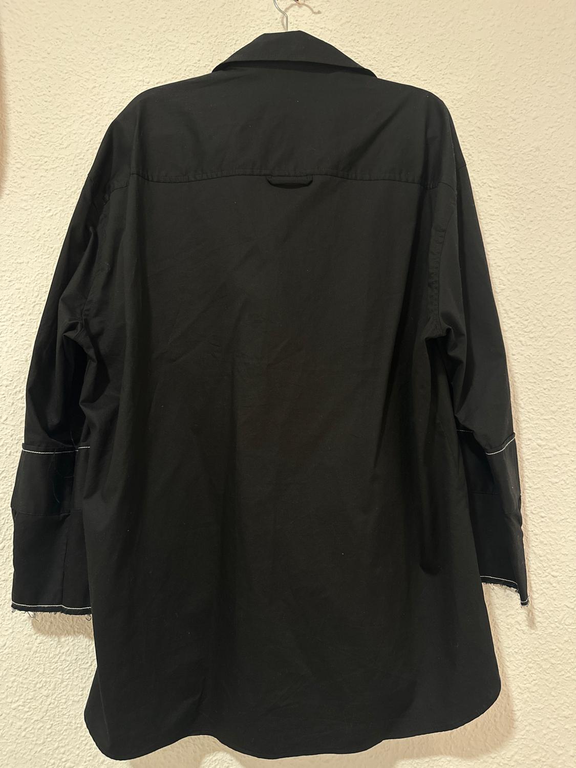 OVERSIZED SHIRT WITH TOPSTITCHING - Image 3