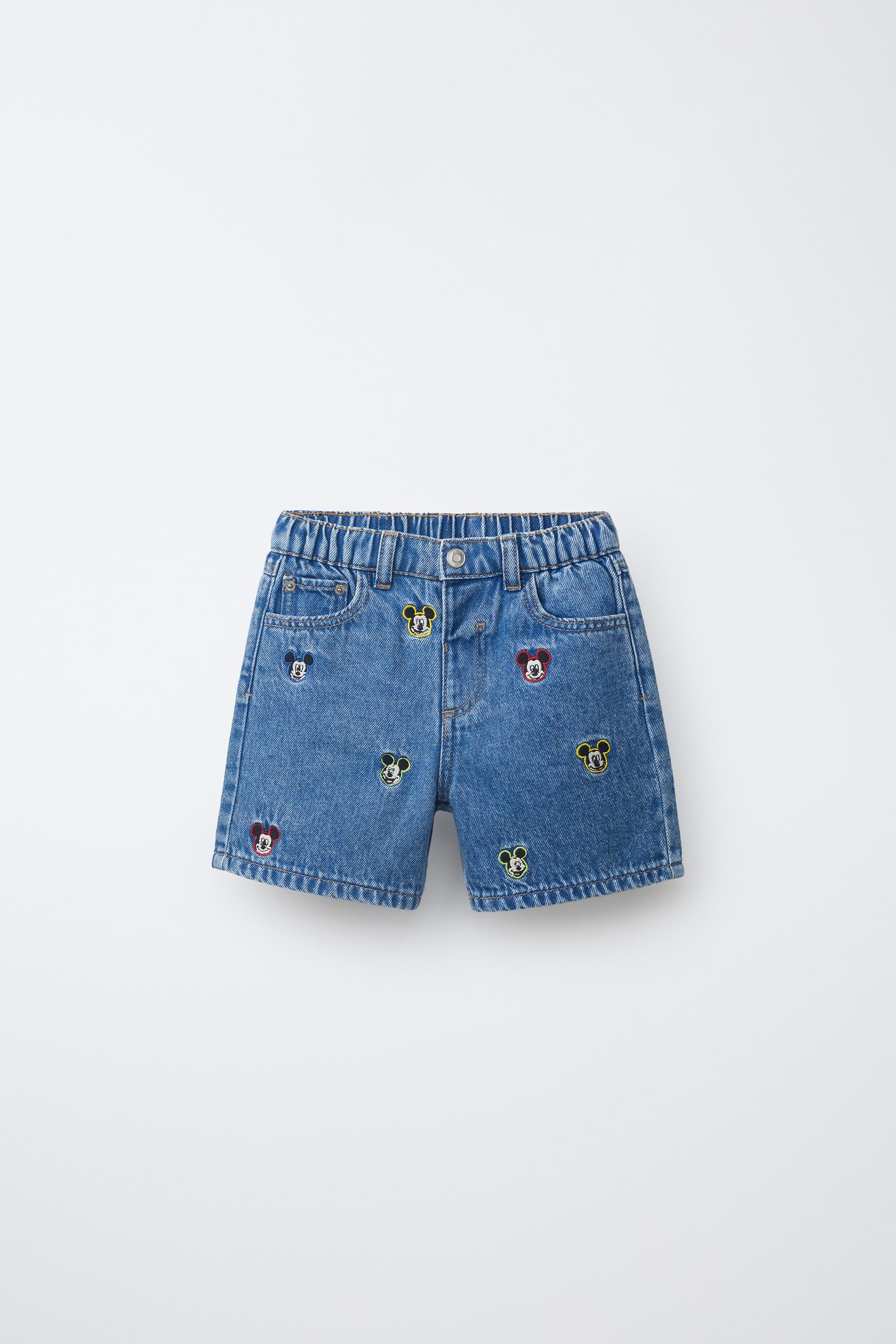 Детские шорты Zara MICKEY MOUSE © DISNEY DENIM SHORTS — фото 2