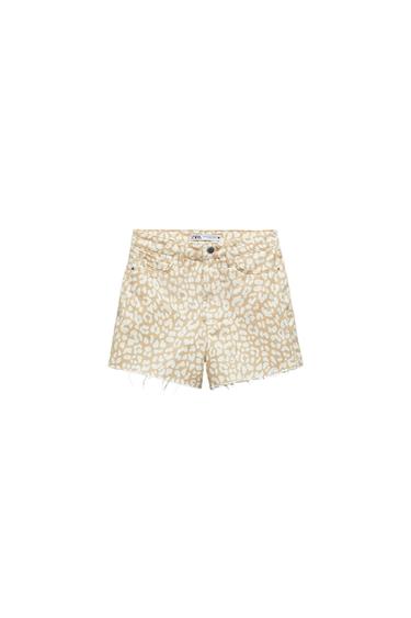 Z1975 HIGH-RISE DENIM SHORTS