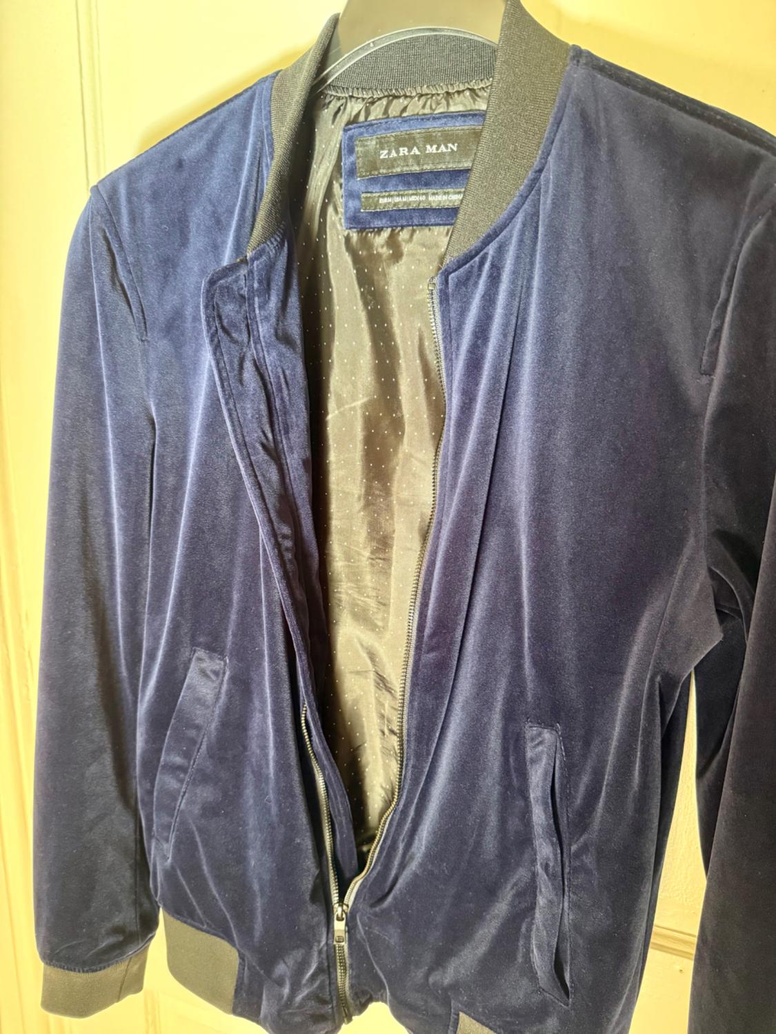 VELVET BOMBER JACKET - Image 4