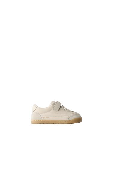 BAREFOOT RETRO SNEAKERS - Beige by Zara