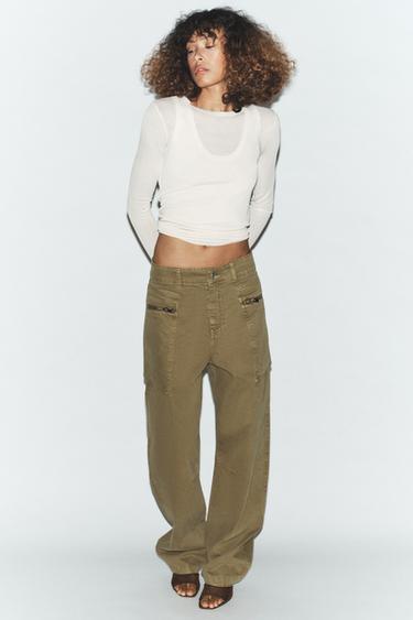 DOUBLE KNIT TOP - White by Zara