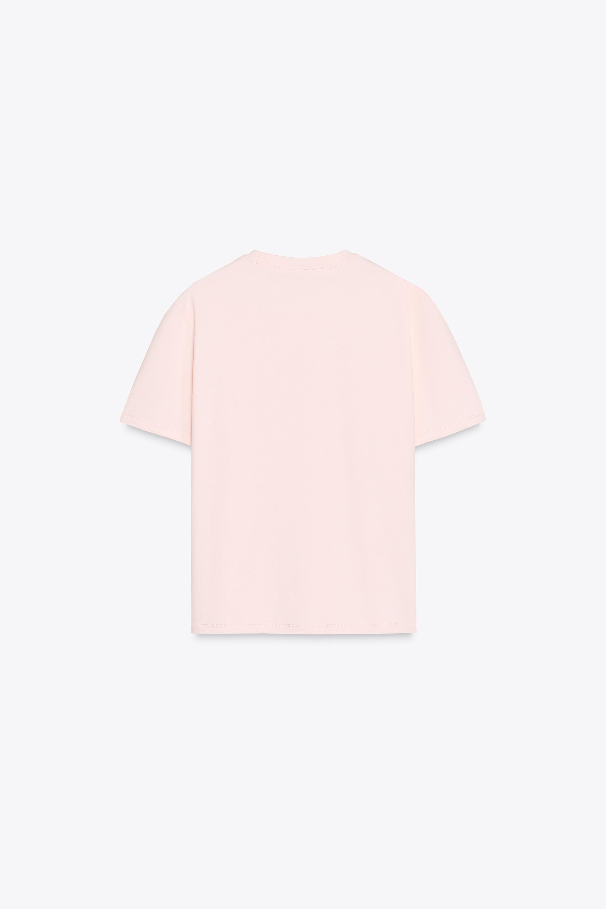 ZARA フラワーディテール入りトップス 2298/186 ZARA】フラワーディテール入りトップス 2298/186/250 (ZARA/T