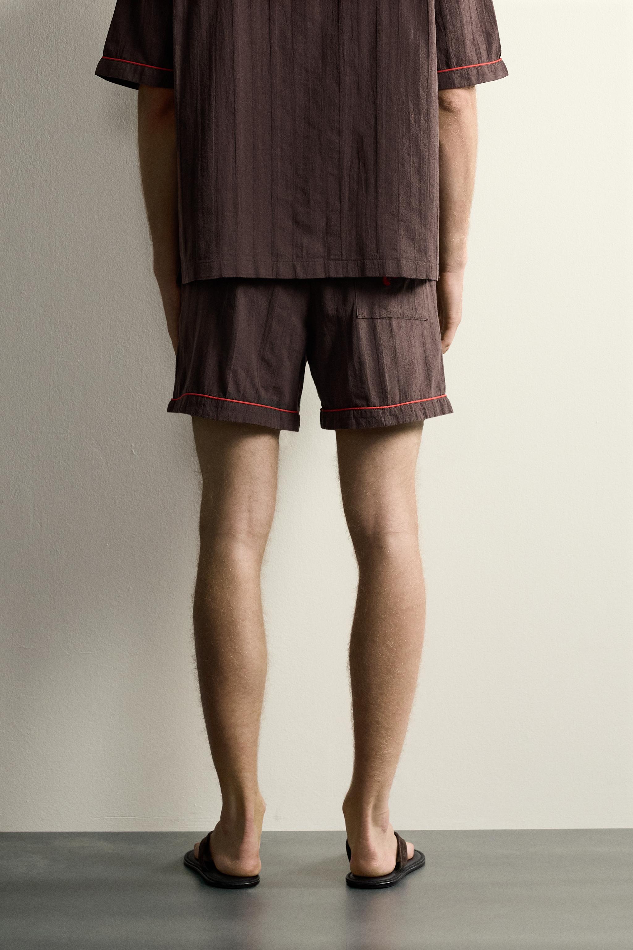 TOMATO EMBROIDERY SHORTS