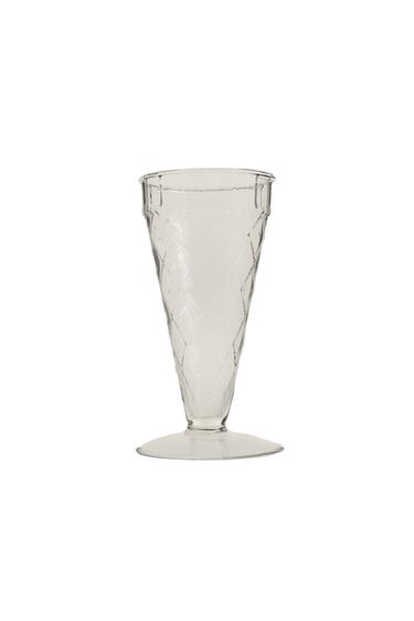 Zara BOROSILICATE ICE-CREAM CUP - 透明