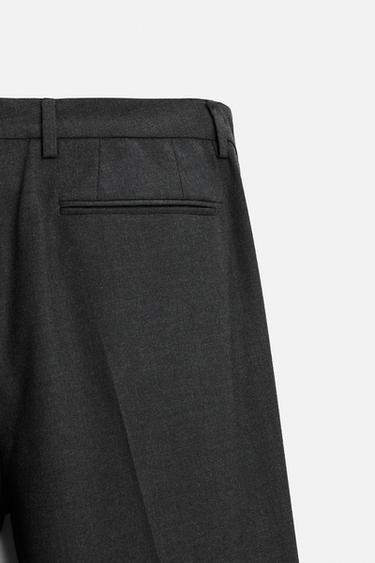 PANTALON DE COSTUME CONFORT - Gris anthracite de Zara - Image 7
