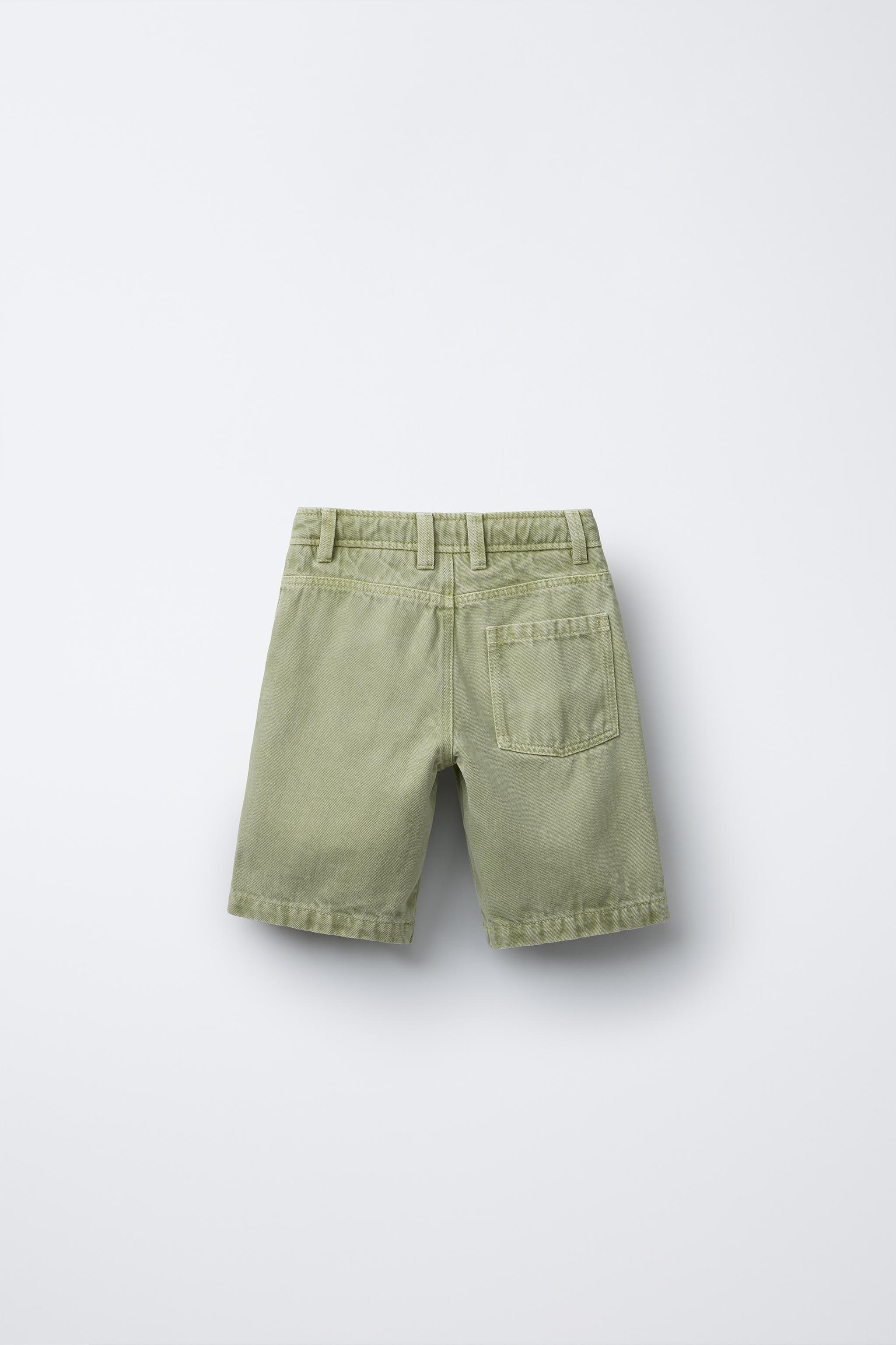【oan】Media Dirty Smudge Bermuda Pants lloyd-wash-sweat-