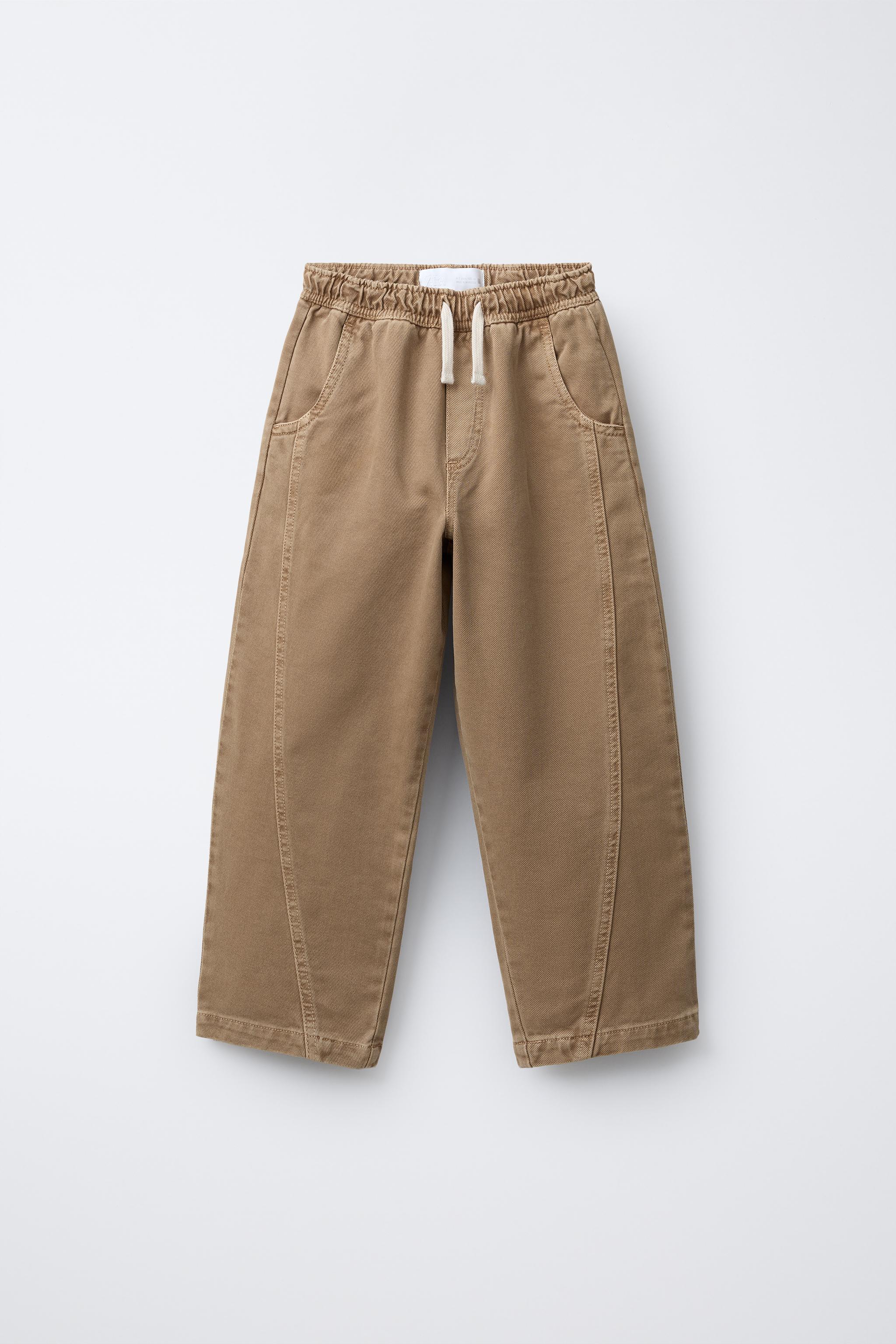 BALLOON PANTS WITH SEAMS