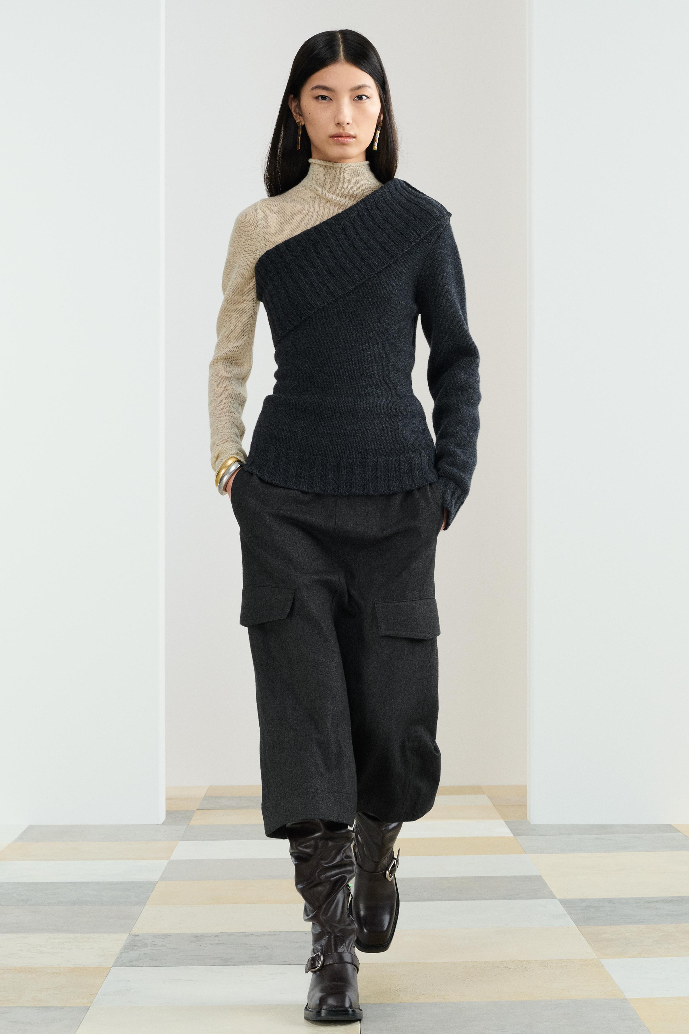 SMMTRC SLV KNT SWTR - Anthracite grey | ZARA United States