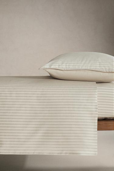 HOUSSE DE COUETTE ENFANT RAYURES RÉVERSIBLE - Bleu clair de Zara - Image 2