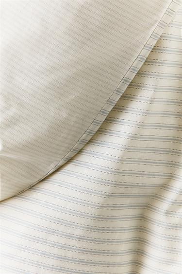 HOUSSE DE COUETTE ENFANT RAYURES RÉVERSIBLE - Bleu clair de Zara - Image 6
