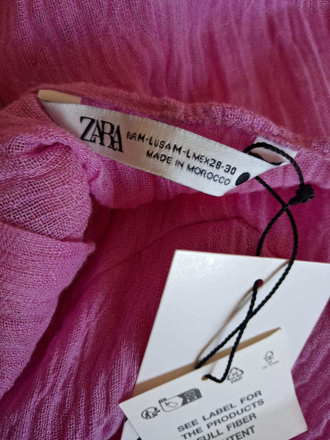 ZW COLLECTION 100% LINEN TUNIC DRESS - Image 7