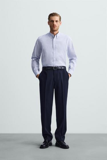 CAMISA REGULAR FIT RAYAS - Rayas de Zara - Imagen 0