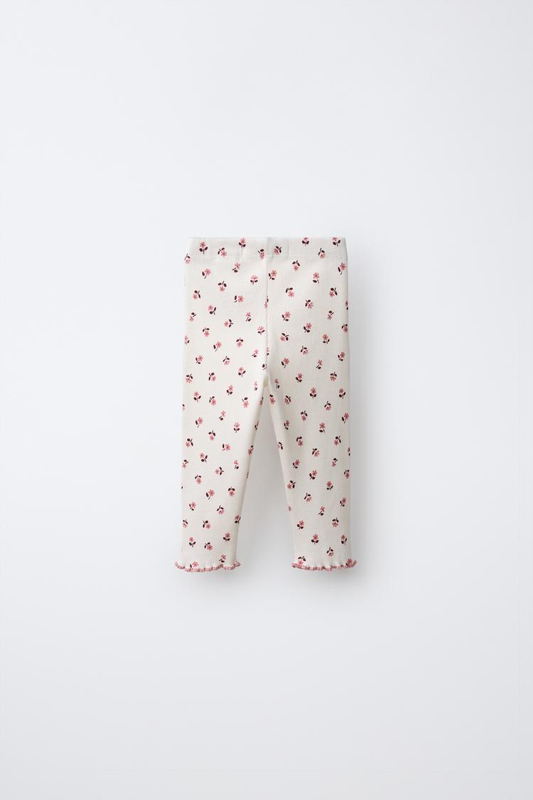 Leggins con estampado floral 2