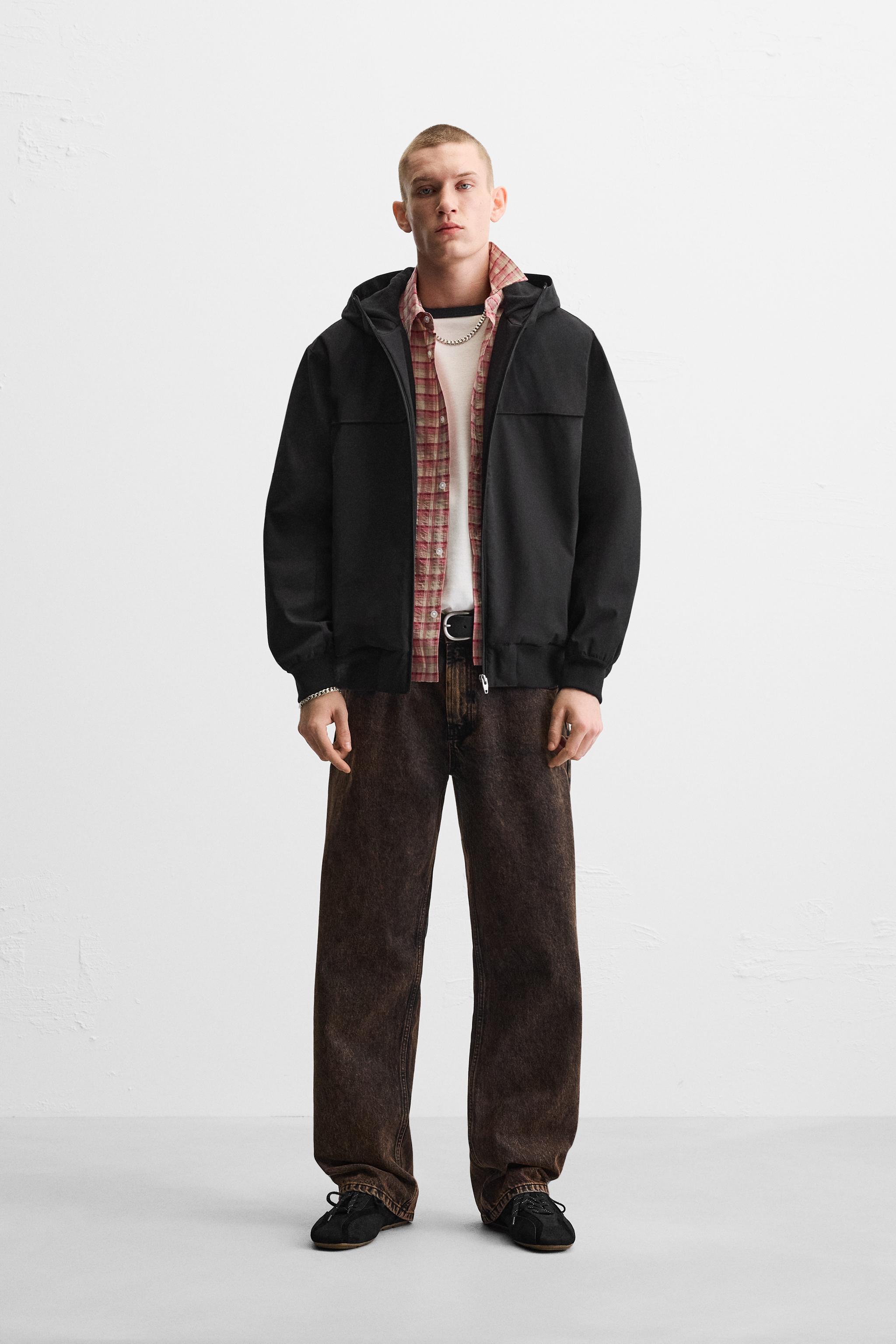 TECHNICAL FLEECE JACKET - Black | ZARA Australia