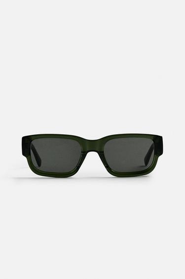 SQUARE SUNGLASSES - Green by Zara