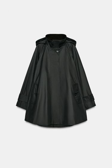 PARKA CAPUCHE ZW COLLECTION - Gris anthracite de Zara - Image 3