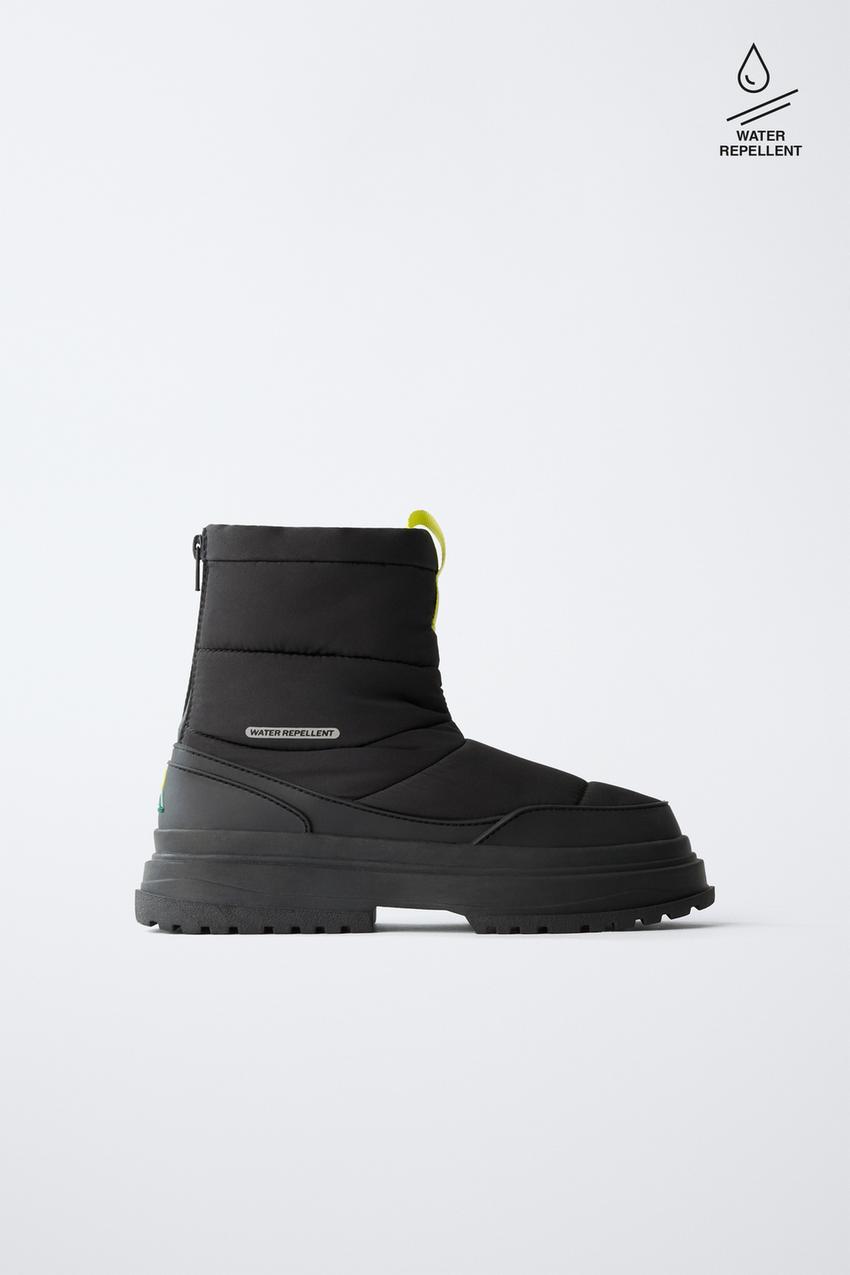 Zara Black Men\'s Rain Boots Zara Black Men\ main image 4