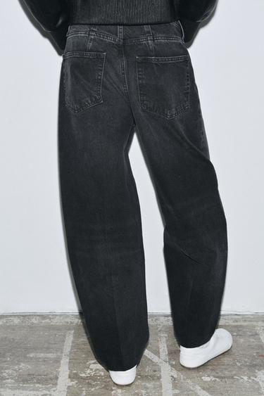 JEAN ZW COLLECTION TAILLE HAUTE FUSELÉ - Noir de Zara - Image 2
