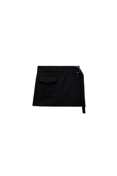 BELTED CARGO SKORT