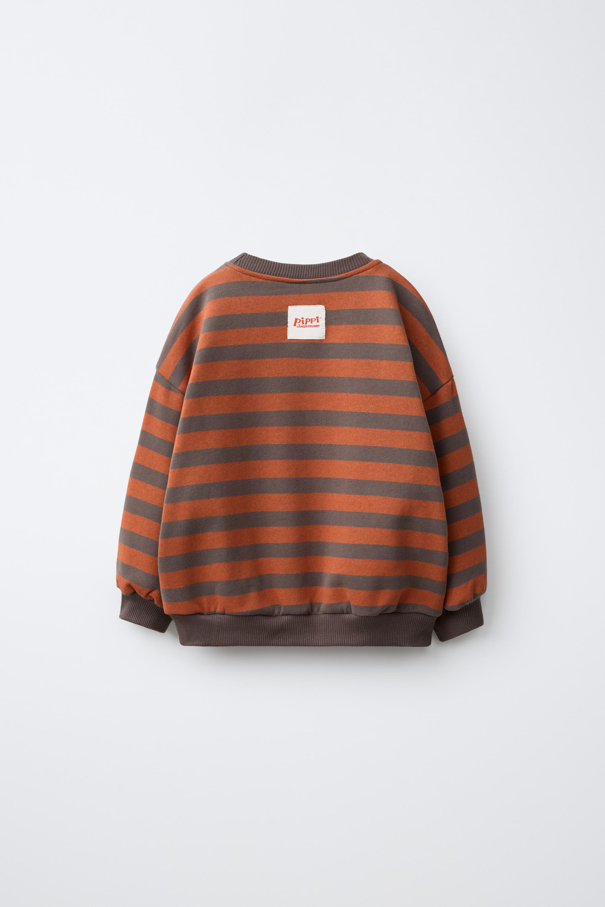 PIPPI LONGSTOCKING STRIPED SWEATSHIRT © ASTRID LINDGREN COMPANY