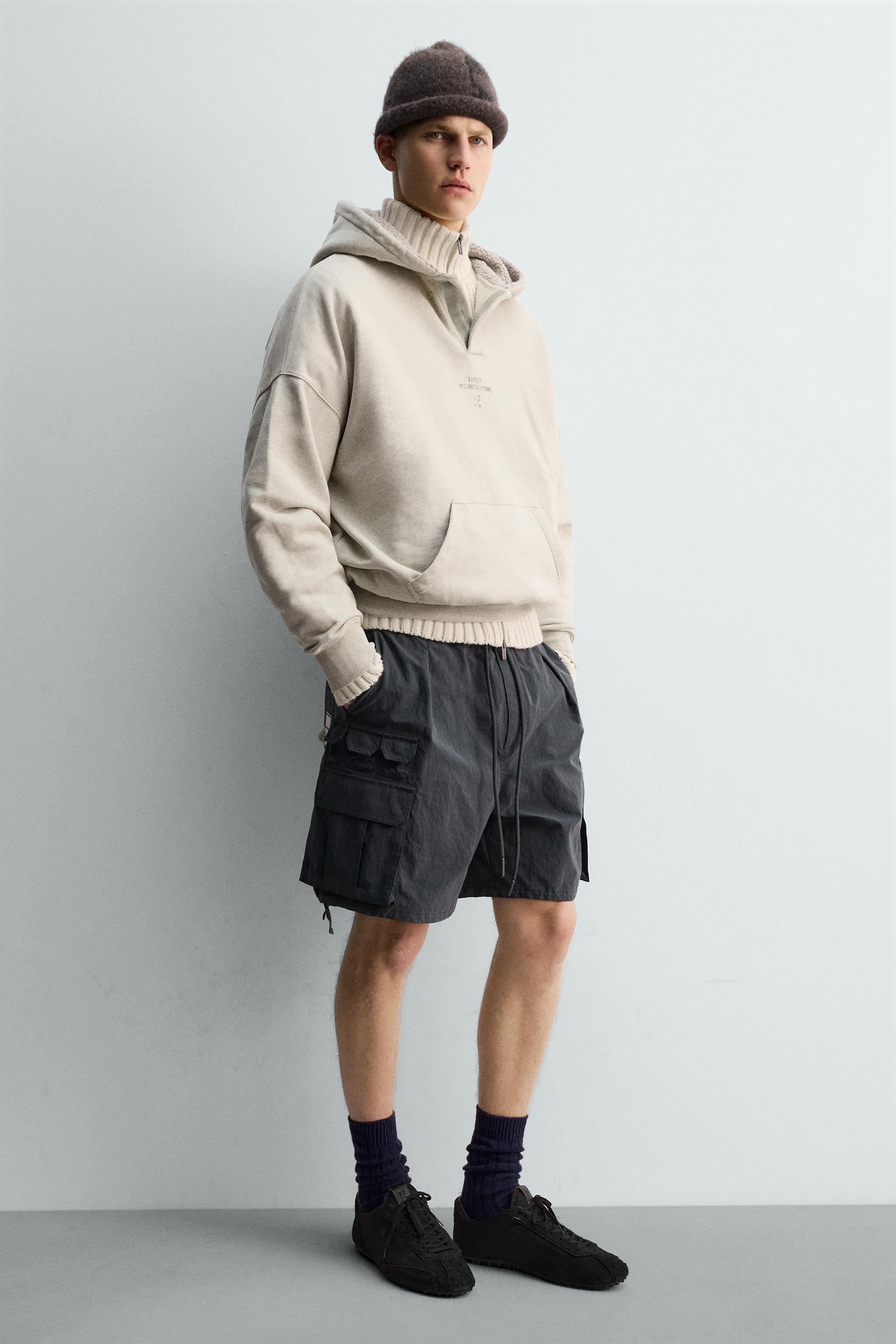 FOR SOMEONE セットアップ　ブラック　レザーアクセント レザー X SR_A スニーカー - ブラック | ZARA Japan / 日本