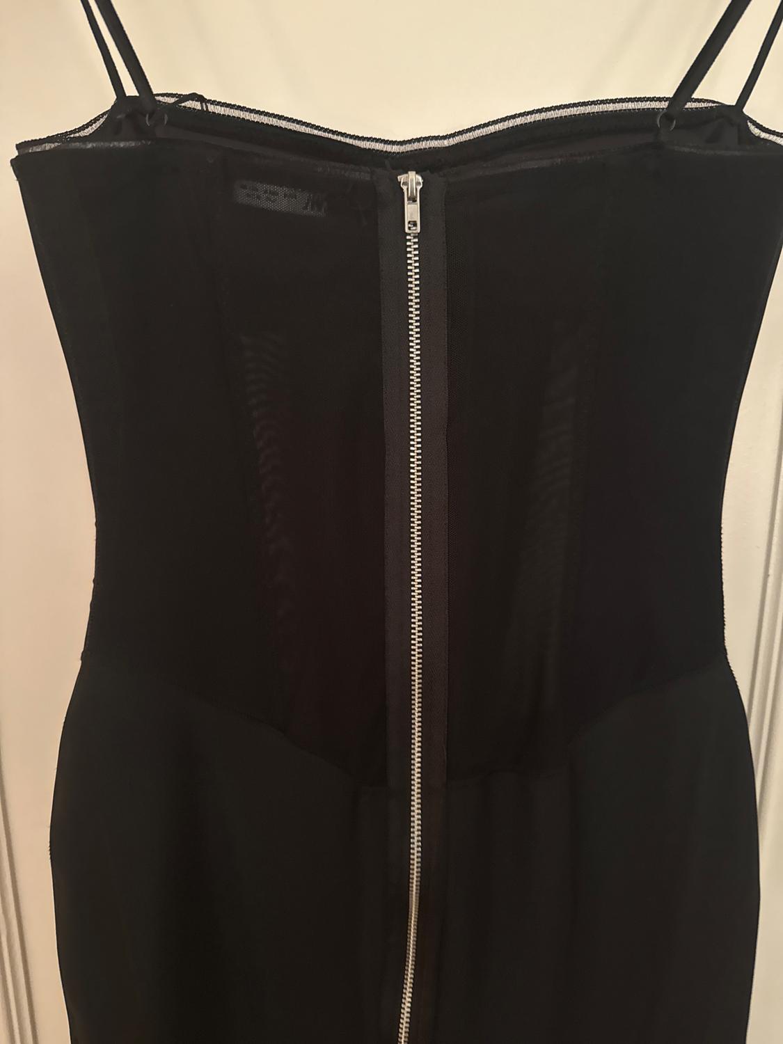 POLYAMIDE TULLE CONTOUR DRESS - Image 5