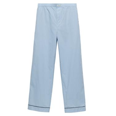 بنطلون بيجامة جاكار - سماوي by Zara