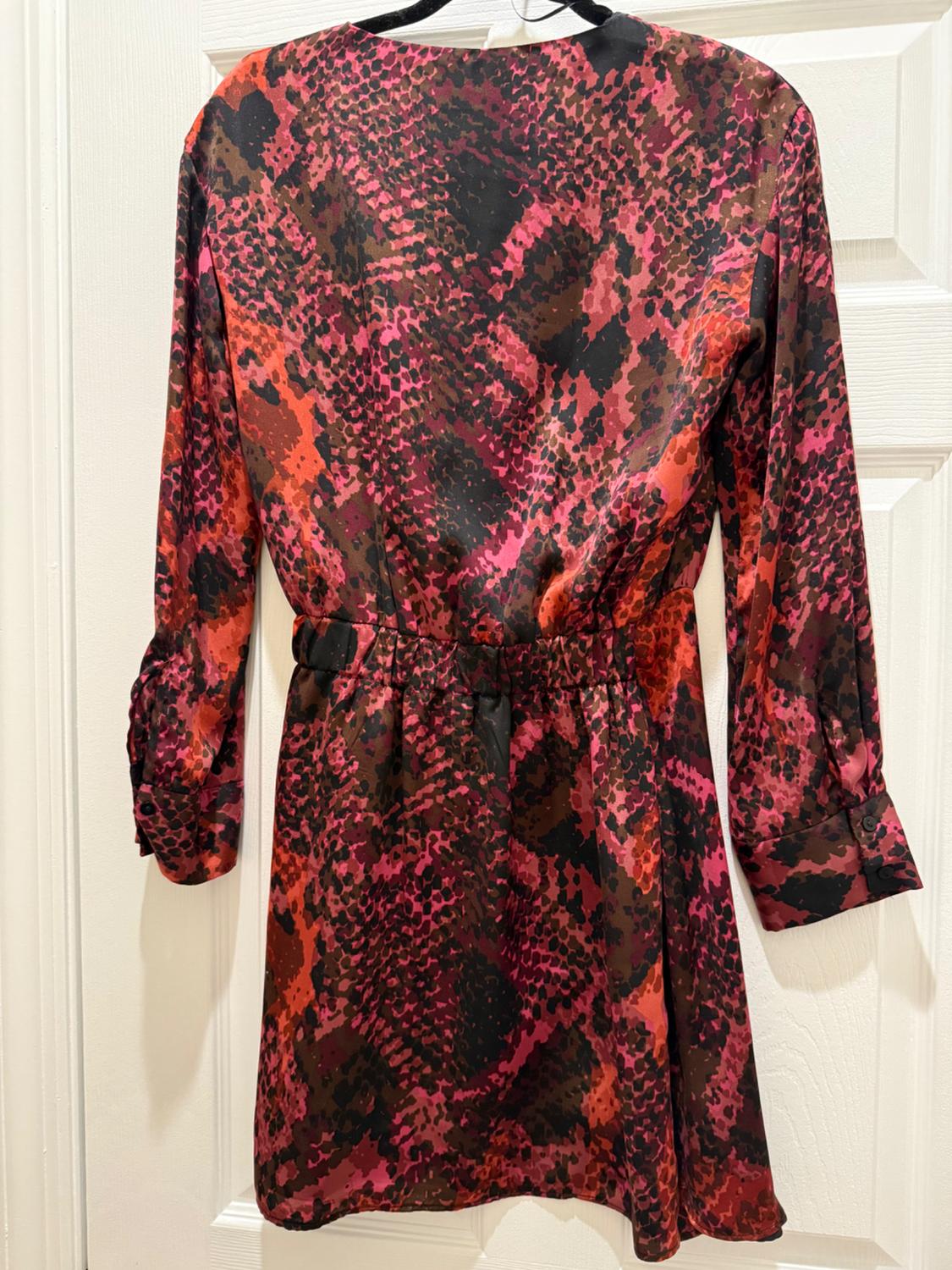 SNAKESKIN PRINT DRESS - Image 4