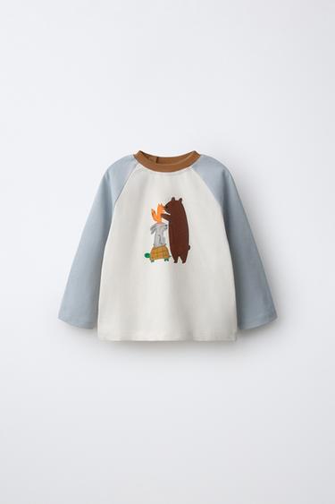 RAGLAN MAHUKADUN ANIMALIA-KAMISETA - Artile kolorea, Zara-rena