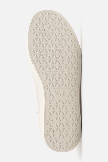 TRAINERS WITH HEEL DETAIL - White by Zara - Image 5