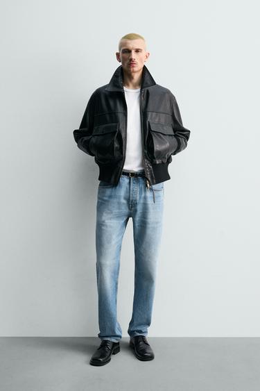 Jean ample à la cheville taille haute - Bleu denim clair - Ladies | H&M CA Jean ample à la cheville taille haute - Bleu denim clair - Ladies | H&M CA