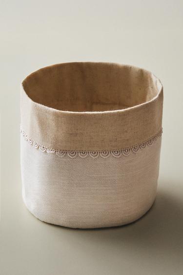 CORBEILLE À PAIN DENTELLE - Beige clair de Zara - Image 4