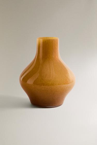 VASO VETRO - giallo di Zara - Immagine 0