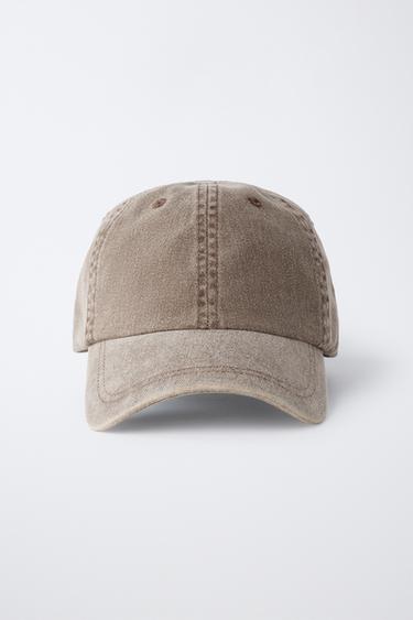 CASQUETTE EFFET DÉLAVÉ - Marron de Zara - Image 3