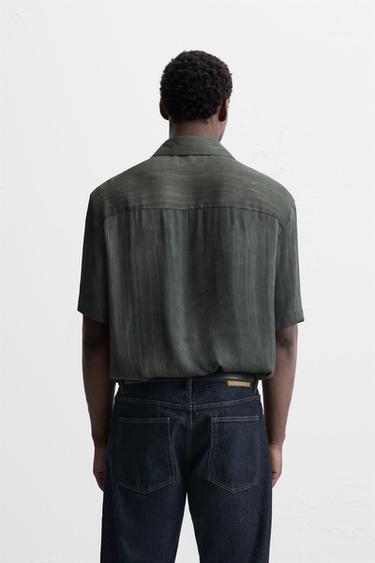 FADE PRINT SHIRT - Greenish by Zara - Image 2