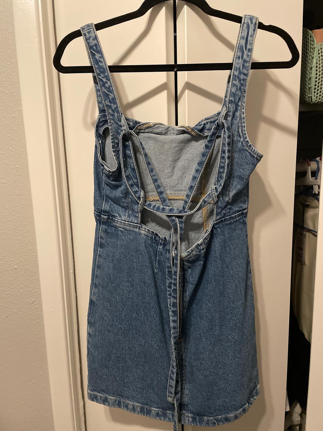 VESTIDO CORTO DENIM - Image 2