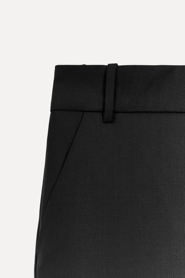 50TH ANNIVERSARY WOOL BLEND TROUSERS - Black by Zara - Image 3